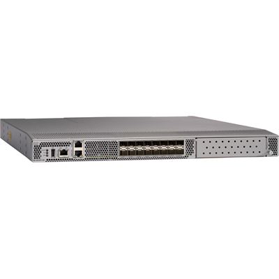 Cisco MDS 9132T 32G FC switch w 8 active ports (DS-C9132T-8PMISK9)
