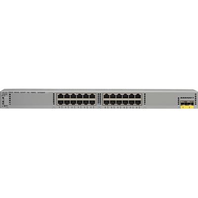 Cisco 24x1001000T+2x10GE airflowpower option (N2K-C2224TP-RF)