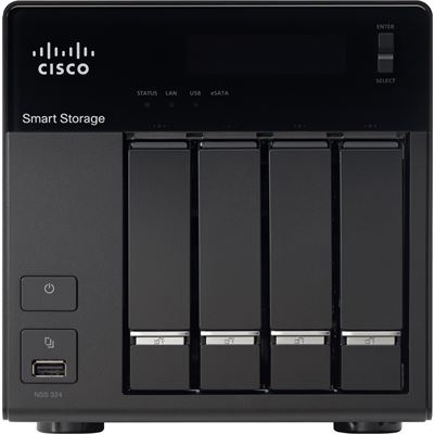 Cisco NSS 324 4Bay Smart Storage w 4TB (NSS324D04-K9-RF)