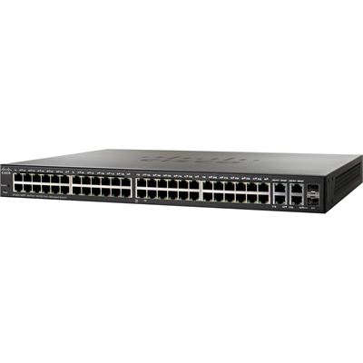 Cisco 48pt 10100 PoE+Managed Switch wGig Uplinks (SF300-48PP-K9UK-RF)
