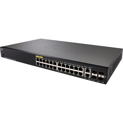 Cisco SF350 24P 24 port 10 100 POE Manag (SF350-24P-K9-AU)