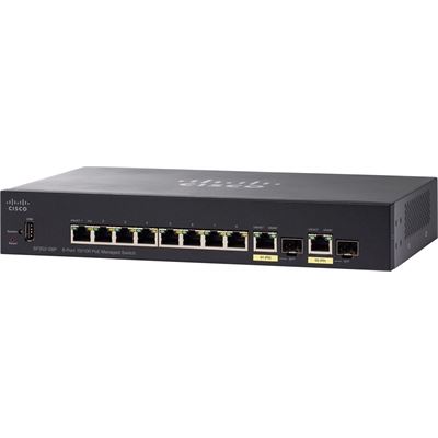 Cisco SF352 08P 8 port 10 100 POE Managed Switch (SF352-08P-K9-AU)