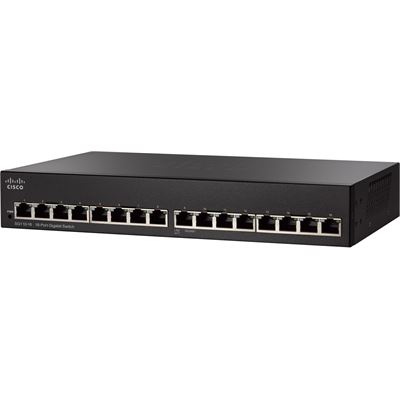 Cisco SG11016 16Port Gigabit Switch REMANUFACT (SG110-16-NA-RF)