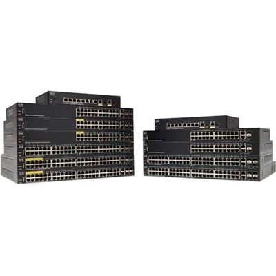 Cisco SG350 10P 10 port Gigabit POE Mana (SG350-10P-K9-NA)