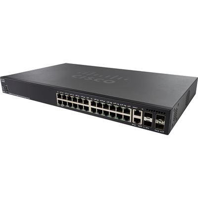 Cisco SG350X24MP 24port Gigabit POE Stackable (SG350X-24MP-K9-AU)