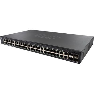Cisco SG350X 48P 48 port Gigabit POE Sta (SG350X-48P-K9-NA)