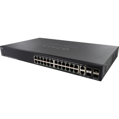 Cisco SG550X 24 24 port Gigabit Stackabl (SG550X-24-K9-NA)