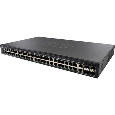 Cisco SG550X 48P 48 port Gigabit PoE Sta (SG550X-48P-K9-NA)