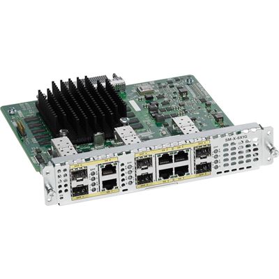 Cisco SM-X module with 6-port dual-mode GE / SFP (SM-X-6X1G=)