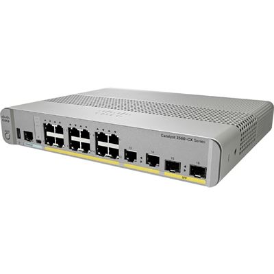 Cisco Catalyst 3560-CX 12 Port PoE 10G Uplinks IP (WS-C3560CX-12PD-S)