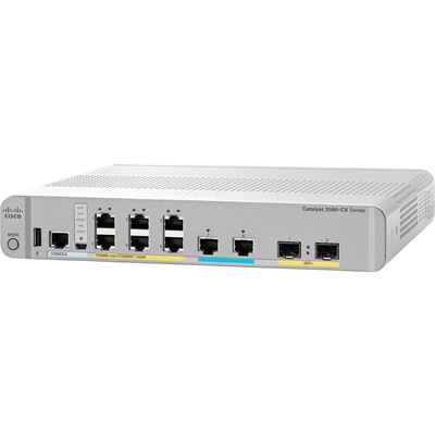 Cisco Catalyst 3560-CX 2 x mGig 6 x 1G PoE IP Base (WS-C3560CX-8XPD-S)