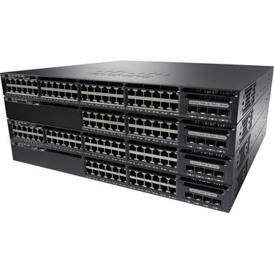 Cisco Catalyst 3650 24 Port PoE 4x1G Uplink IP (WS-C3650-24PS-E)