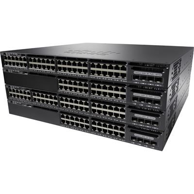 Cisco Catalyst 3650 24 Port mGig 2x10G Uplink LAN (WS-C3650-8X24PD-L)