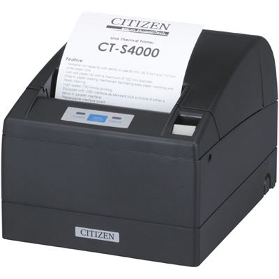 Citizen CTS-4000 4in THERMAL PRINTER USB/ETHERNET I/F (CTS4000UEBL)