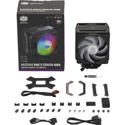 Cooler Master CPU FAN MA612 Stealth ARGB (MAP-T6PS-218PA-R1)