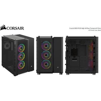 Corsair Crystal Series 680X RGB Case (CC-9011168-WW)