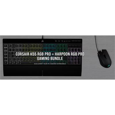 Corsair K55 PRO LITE RGB Gaming Keyboard (CH-9226065-NA)