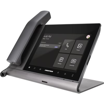 Crestron FLEX 8 IN. AUDIO DESK PHONE WITH HANDSET FOR (UC-P8-T-HS-I)