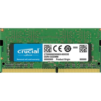 Crucial 16GB DDR4 SODIMM 2666 MT/s (PC4-21300) CL19 (CT16G4SFS8266)