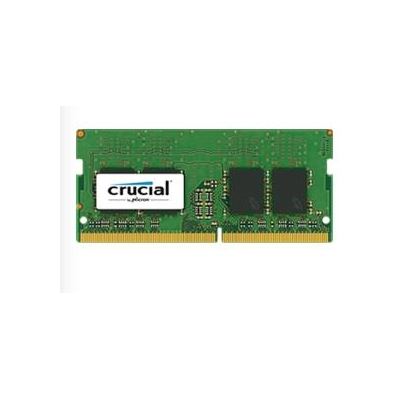 Crucial 4GB DDR4 SODIMM, 2400 MT/s (PC4-17000) CL17 SR (CT4G4SFS824A)