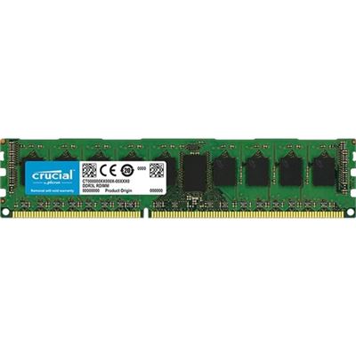 Crucial 8GB DDR3L 1600 MT/s (PC3-12800) DR x8 RDIMM (CT8G3ERSLD8160B)