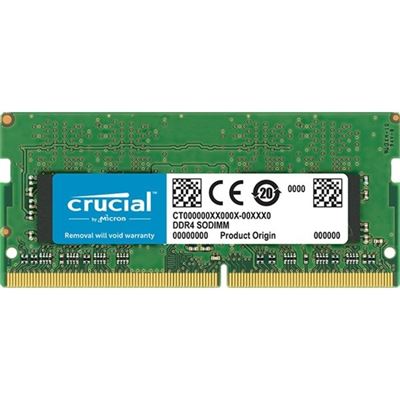 Crucial 8GB DDR4 SODIMM 2666 MT/s (PC4-21300) CL19 SR (CT8G4SFS8266)