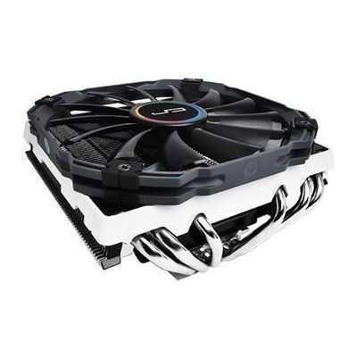 CRYORIG C1 Low Profile CPU Cooler With 140mm White Fan, 6 (CR-C1A)