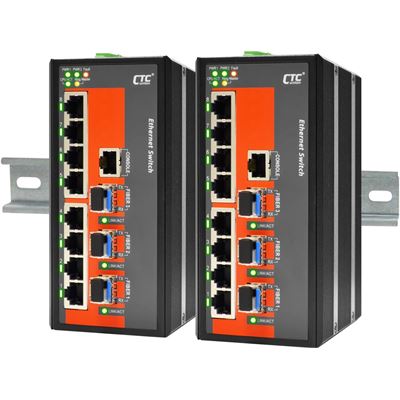CTC Union Managed Switch 8x 10/100Base-T(X) plus 3x (IFS-803GSM)