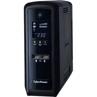 Cyberpower 1500VA/900W UPS w/LCD + Surge Prot (CP1500EPFCLCD)