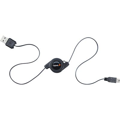 Cygnett Zip Mini USB to Mini USB Retractable Cable (CY0347PCMIN)