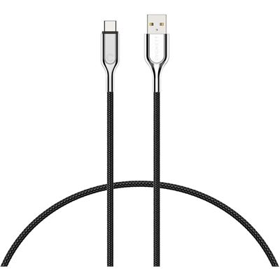 Cygnett Armored 2.0 USB-C to USB-A (3A/60W ) Cable 10cm (CY2680PCUSA)