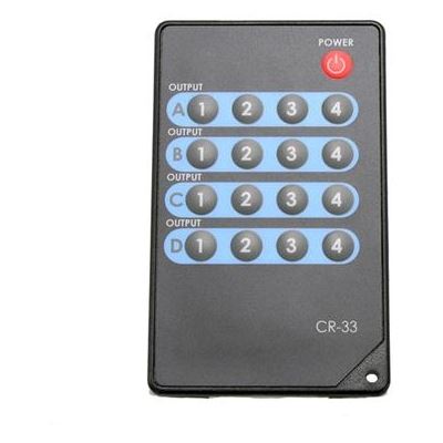 CYP Remote for HDMI4X4S and HDMI4H4C6 (CR-33)