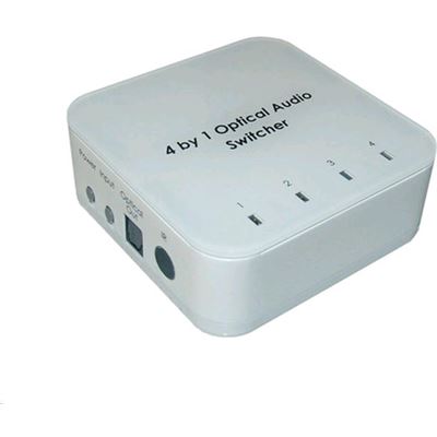 CYP 4 in 1 out Toslink Audio Switcher. 4 x Toslink inputs. 1 (DCT-17)