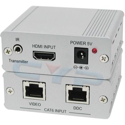 CYP HDMI Cat6 Transmitter with IR HDCP 1.1 & DVI 1.0 HDMI (HDMIC6TIR)