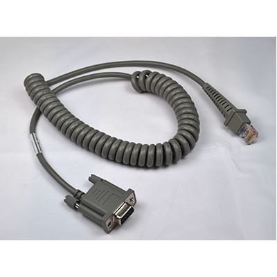 Datalogic Scanning CAB-408(*) RS232 Coiled Cable - 9-pin (90A051891)