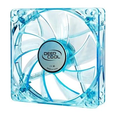 Deep Cool Deepcool Case Fan 120 x 25mm Blue UV Frame (XFAN120UB/B)