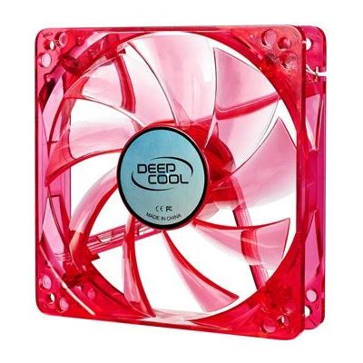 Deep Cool Deepcool Case Fan 120 x 25mm Red UV Frame (XFAN120UR/R)