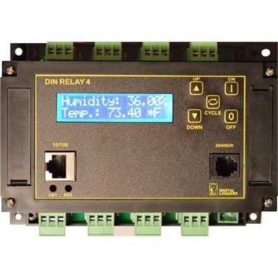 Digital Loggers DIN4 Web Controlled DIN Relay (DIN4)