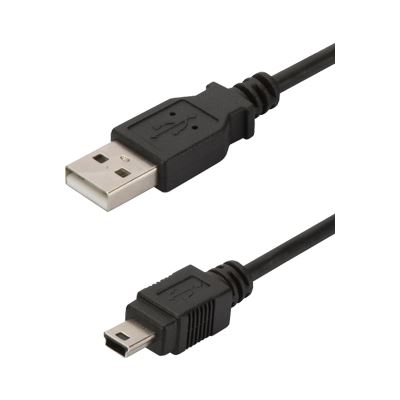 Digitus USB 2.0 Mini USB device Cable 5 Pin - 1.8M (AK-300108-018-S)