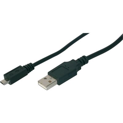 Digitus USB 2.0 USB Cable A Male to Micro B Male (AK-300110-018-S)