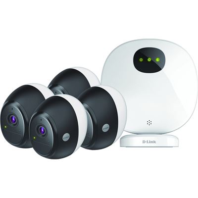 D-Link (DCS-2804KT) Omna Wire-Free Camera Kit 4-Pack (DCS-2804KT)