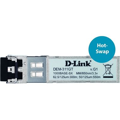 D-Link DEM-311GT 1-Port Mini-GBIC to 1000BaseSX (DEM-311GT)