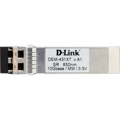D-Link 10GBase-SR SFP Transceiver, 80/300m - Without DDM (DEM-431XT)
