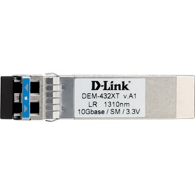 D-Link 10GBase-LR SFP Transceiver, 10km- Without DDM (DEM-432XT)