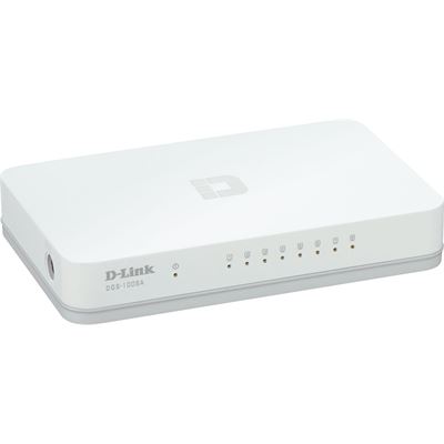 D-Link DGS-1008A 8 Port Gigabit Switch (DGS-1008A)