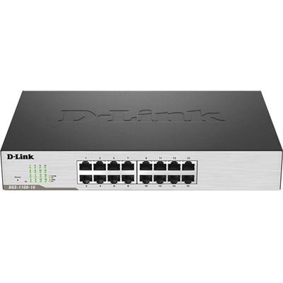 D-Link 16-port 10/100/1000 EasySmart Switch (DGS-1100-16)