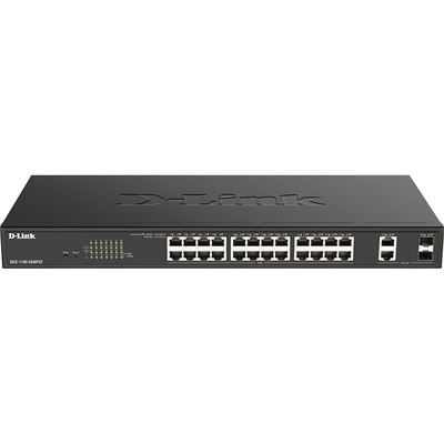 D-Link 26-Port Smart Managed Switch with 24 PoE+ (DGS-1100-26MPV2)