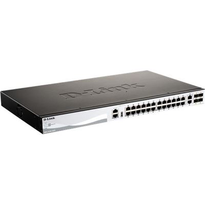 D-Link 30 PORT STACKABLE GIGABIT POE+ SWITCH WITH 24 (DGS-3130-30PS)