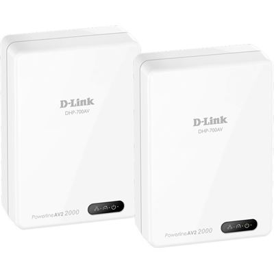 D-Link POWERLINE AV2 2000 GIGABIT NETWORK KIT (DHP-701AV)