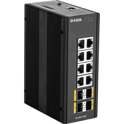 D-Link 12 Port L2 Managed Switch Switch with 8 x (DIS-300G-12SW)